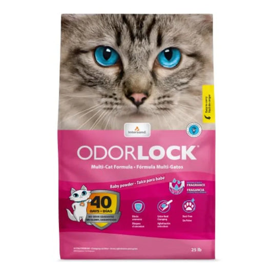 Cat Litter Binder Clay Baby Powder Scent Odor Control