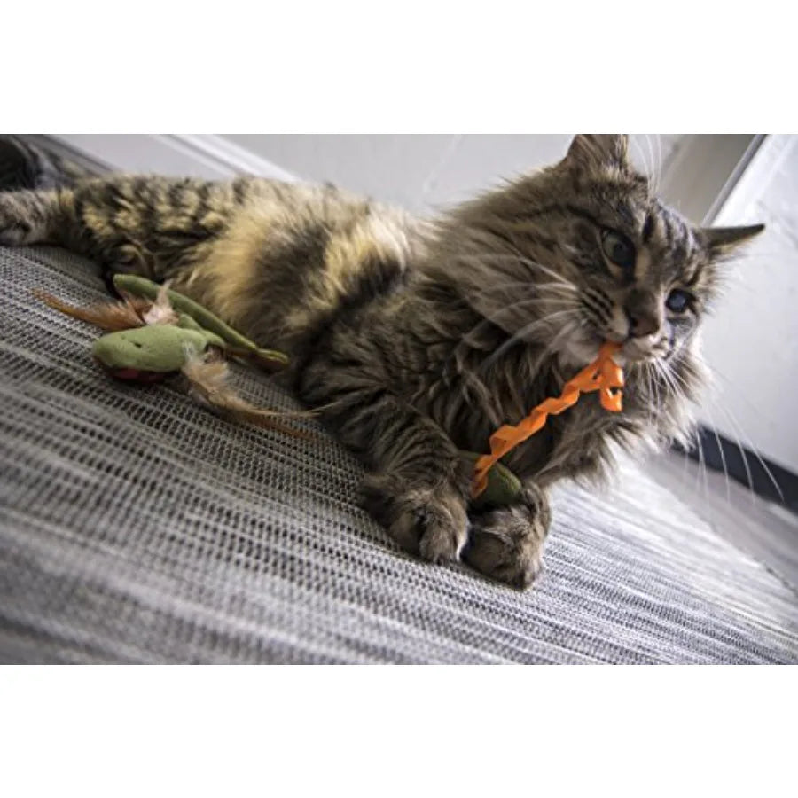 Fish Friends Crinkle Catnip Cat Toys Pack of Three
