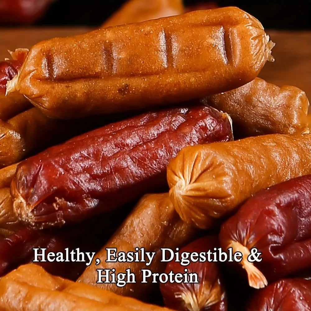 Helety Duck And Chicken Sausages For Dogs High Protein Training