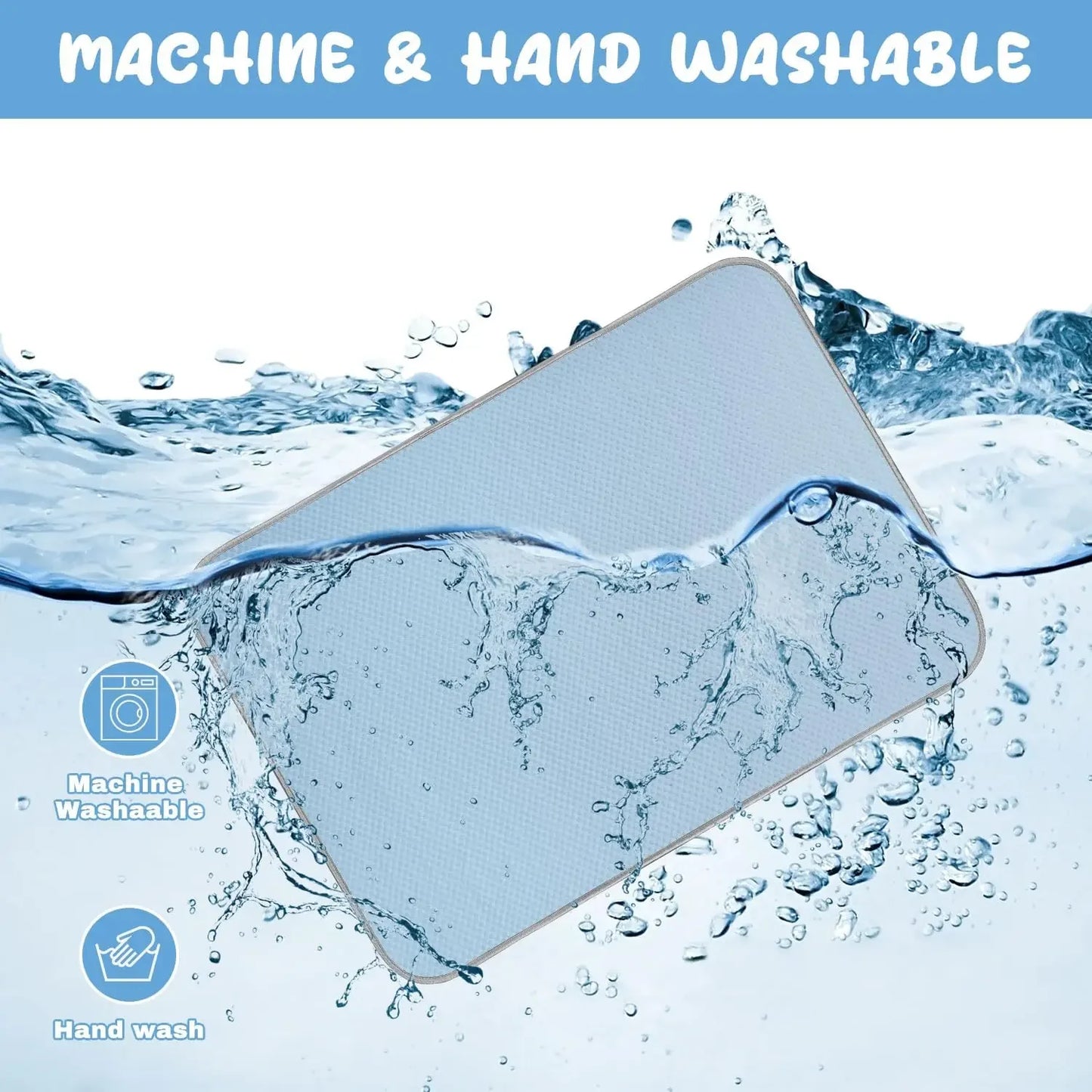 Self Cooling Dog Mat Ice Silk Pad Washable Crate Car