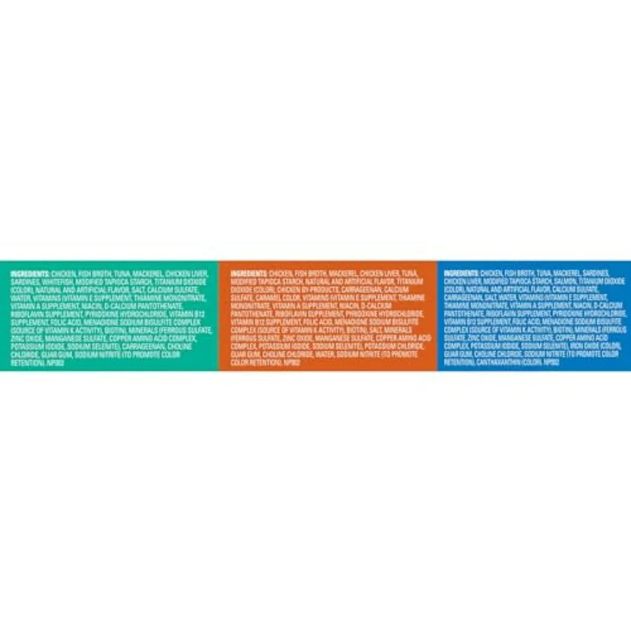 Paté And Shreds Wet Cat Food Variety Pack Seafood And Poultry