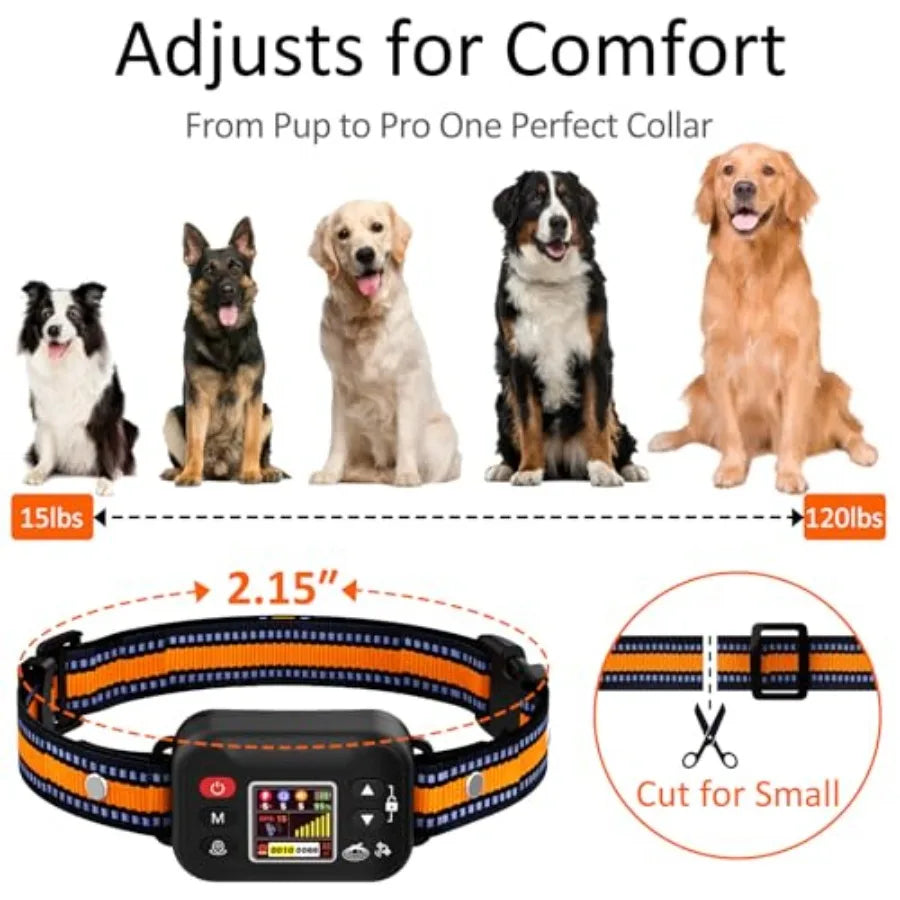 GPS Dog Collar Outdoor Waterproof Nylon With 3 Correction Modes