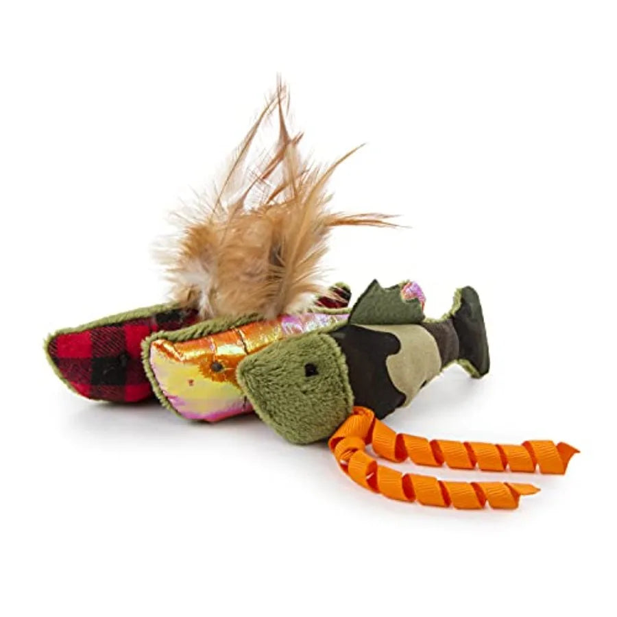 Fish Friends Crinkle Catnip Cat Toys Pack of Three