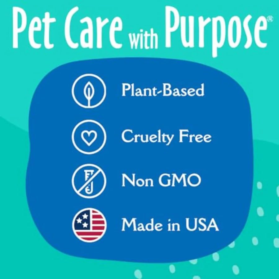 Oatmeal Aloe Dog Shampoo and Conditioner Set with Hypoallergenic Wipes